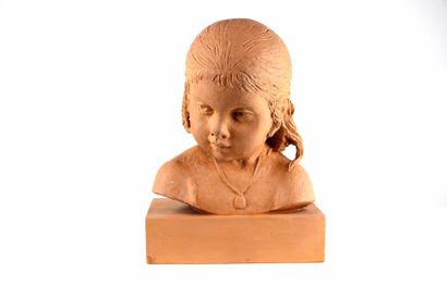 null Jean ARY-BITTER (1883-1973)

Buste de jeune fille 

Sujet en terre cuite, signé...