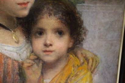 null Napoléon Diogène MAILLART (1840-1926)

Portrait de jeunes filles 

Huile sur...