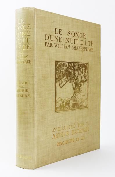 SHAKESPEARE Le Songe d'une nuit d'été.
Paris, Hachette, 1909.
In-4°, bradel percaline...