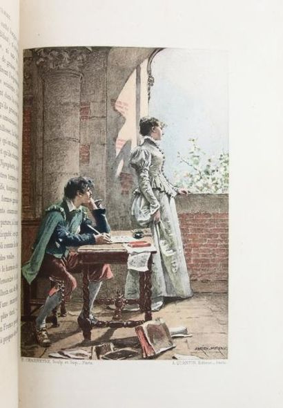 UZANNE (Octave) Son Altesse la Femme.
Paris, Quantin, 1885.
In-4°, demi maroquin...