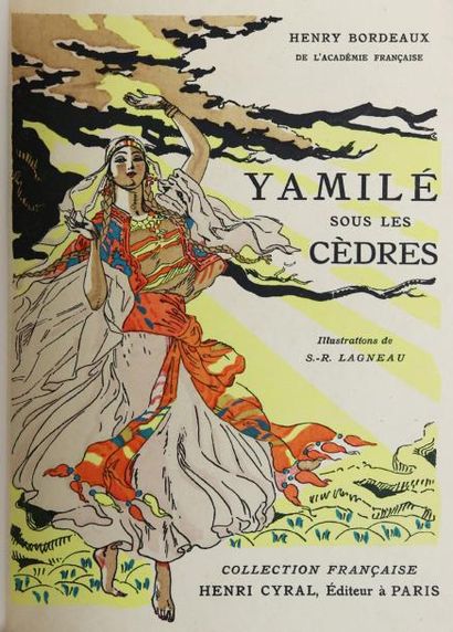 BORDEAUX (H.) Yamilé sous les cèdres.
Paris, Cyral, 1927.
In-8, demi-maroquin vert...