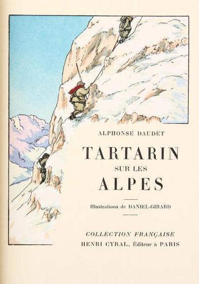 DAUDET (A.) Tartarin sur les Alpes.
Paris, Cyral, 1929.
In-8, demi-maroquin brun...