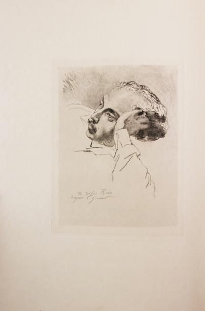DUMAS (Alexandre fils) La dame aux camélias.
Paris, Quantin, 1886.
Grand in-4°, maroquin...