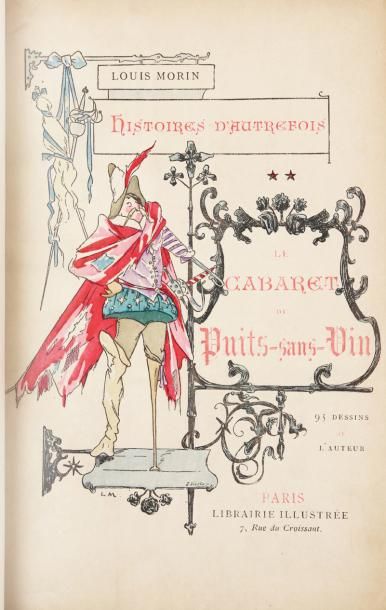 MORIN (Louis) Le cabaret du Puits-sans-vin.
Paris, Delagrave, 1891.
In-8, maroquin...