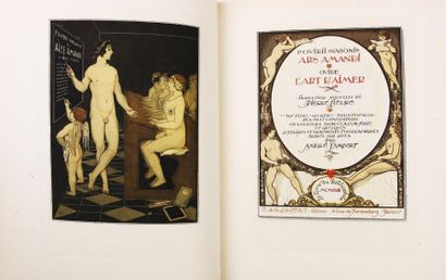 OVIDE L'art d'aimer. Traduction nouvelle de Pierre Lièvre.
Paris, Briffaut, 1923.
In-4°,...