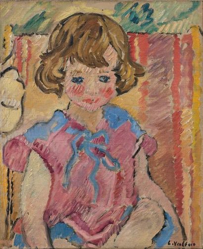 Louis VALTAT (1869-1952) 
Geneviève Bouin-Luce, petite-fille de Maximilien Luce,...