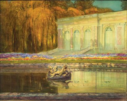 ROSENSTOCK (ACTIF EN EUROPE VERS 1900) Vue du Grand Trianon
Pastel
48 x 61 cm
Signé...