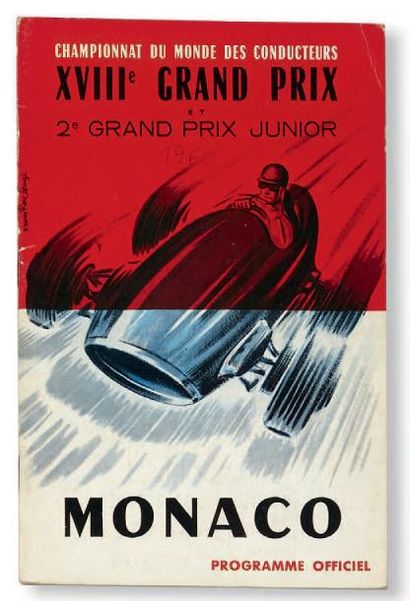 null GRAND PRIX DE MONACO
Programme officiel de l'édition 1960 du Grand Prix et de...