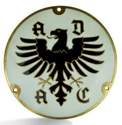 null ADAC
Plaque de calandre en métal émaillé de l'Allgemeiner Deutscher Automobil-...