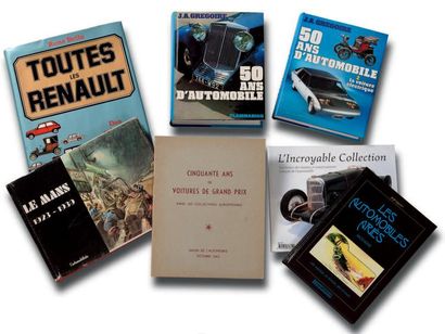 null Lot de 6 livres
- Le Mans 1923-1939 aux éditions l'Automobiliste
- Toutes les...
