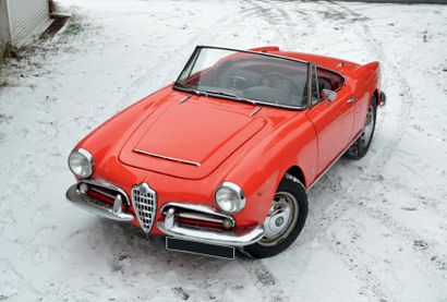 1964 - ALFA ROMEO GIULIA 1600 SPIDER Au début des années 50, la marque au Biscione...