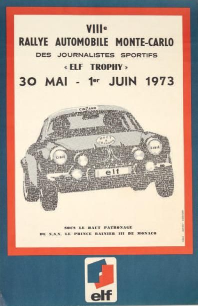 null RALLYE AUTOMOBILE DE MONTE-CARLO 1973
Edition des Journalistes Sportifs
Affiche...