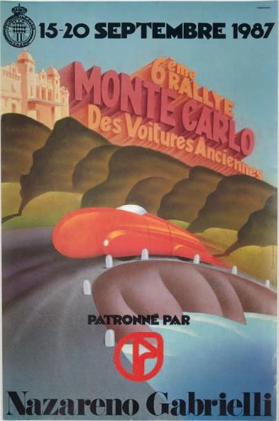 null RALLYE MONTE-CARLO DES VOITURES ANCIENNES
Lot de 9 affiches des éditions 1974,...