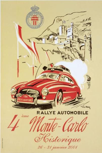 null RALLYE DE MONTE-CARLO HISTORIQUE
Lot de 3 affiches des éditions 1999, 2001 et...