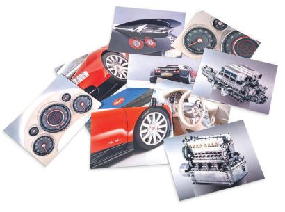 null BUGATTI
Dossier de presse de la Bugatti Veyron composé de 9 photos.
On joint...