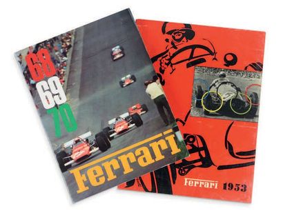 null FERRARI
Lot de 24 livres comprenant notamment:
- Ferrari Yearbook 1953, italien
-...