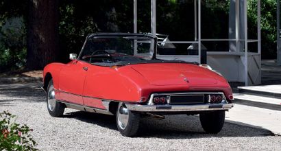 1963 - CITROËN DS 19 CABRIOLET Joyaux de la carrosserie française Rare version équipée...