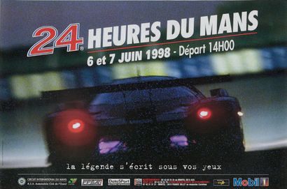 null 24 HEURES DU MANS
Lot de 6 affiches des éditions 1997, 1998, 1998, 1999, 2000...