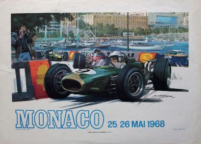 null GRAND PRIX DE MONACO 1968
Affiche originale
Tirage spécial exemplaire n°19
Maquette...