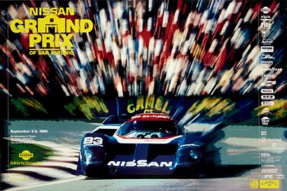 null GP DES AMERIQUES
Lot de 8 affiches originales:
- Grand Prix Nazareth Speedway...