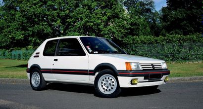 1988 - PEUGEOT 205 GTI 1.6 115CH N° de châssis/Chassis n°: VF320CB6207931581 Carte...
