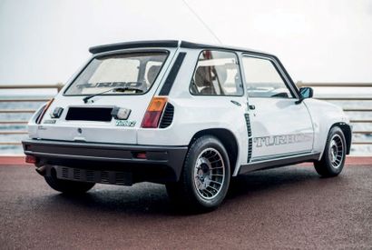1984 - RENAULT R5 TURBO 2 Titre de circulation monégasque/Registration: Monaco
Châssis/Chassis...
