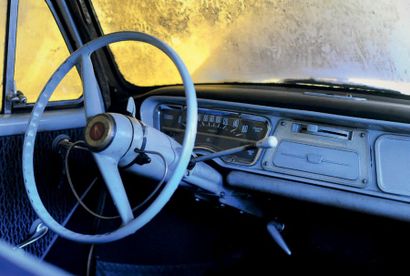 1962 - SIMCA P60 MONTLHÉRY N° de châssis/Chassis N°: 1407454
Carte grise française...