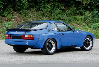 1981 - PORSCHE 924 TURBO CARRERA GTS Carte grise française/French registration papers
Châssis/Chassis...