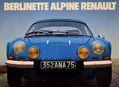 ALPINE RENAULT Catalogue de présentation...