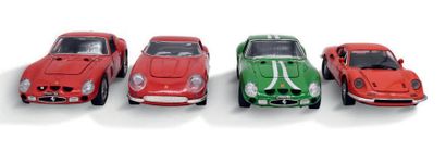 Bburago Lot de 7 Ferrari 1/18ème. Bon état