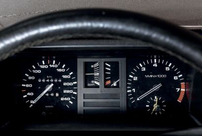 1982 - AUDI COUPÉ QUATTRO "85WR2" Châssis n°/Chassis number: WAUZZZ85ZCA900469
Carte...