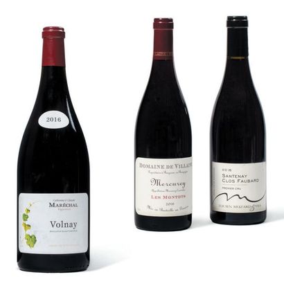 null LOT D'UN MAGNUM ET DEUX BOUTEILLES
Volnay 2016 Domaine Maréchal Mercurey «Les...