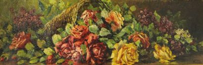 null Walter REEVES (XIX-XXème siècle)

Panier fleurie

Huile sur toile, signée en...