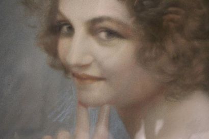 null G.L. Manuel Frères (XIXème-XXème)

Portrait de femme

Pastel sur papier, signé...