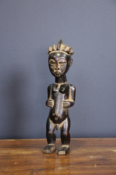 null BAOULE - Côte d'Ivoire

Statuette en bois figurant une femme

H: 27 cm