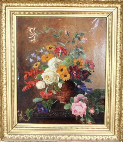 null Marie Couprie (Ecole Française de la fin du XIXe siècle)

Bouquet de fleurs

Huile...