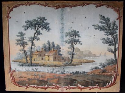 null Ecole Française du XVIIIe siècle

Paysage animé d'une rivière

Deux peintures...