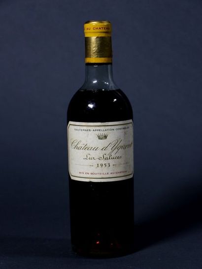 null 1 B CHÂTEAU D'YQUEM (M.E.+; e.t.h. à e.l.a; capsule sale estampée; couleuse)...