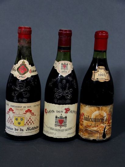 null 1 B CHATEAUNEUF DU PAPE Rouge (3 cm; e.l.s.) Clos des Papes 1975	

1 B CHATEAUNEUF...