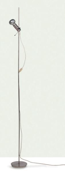 TITO AGNOLI (1931) Lampadaire de la série 255
Acier, métal
H.: 193 cm.
O Luce, 1955

Floor...