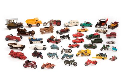 null Divers 1/43ème : lot de véhicules divers LESNEY avec voitures – tracteurs –...