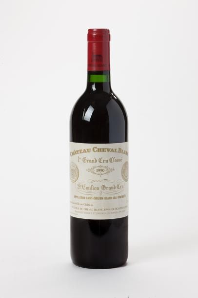 null 5 bouteilles Château Cheval Blanc - Saint Emilion GCC 1990