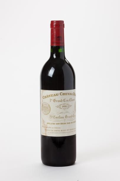 null 5 bouteilles Château Cheval Blanc - Saint Emilion GCC 1990