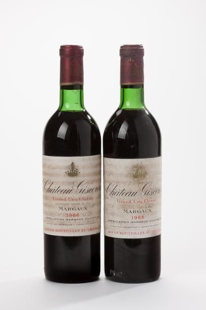 2 bouteilles Château Giscours - Saint Emilion...