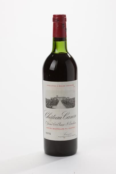 null 8 bouteilles Chateau Canon - Saint Emilion GCC 1975