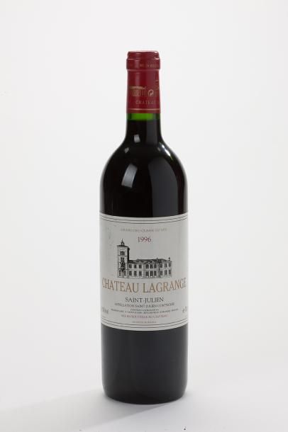 null 2 bouteilles Château Lagrange - Saint Julien GCC 1996
