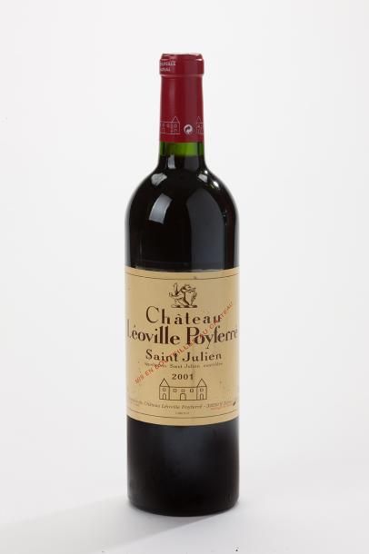 null 5 bouteilles Château Léoville-Poyferré - Saint Julien GCC scotch en bords de...