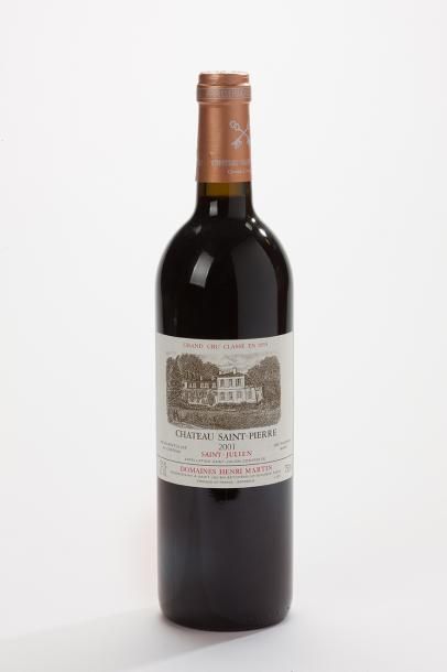 null 5 bouteilles Château Saint-Pierre - Saint Julien GCC 2001