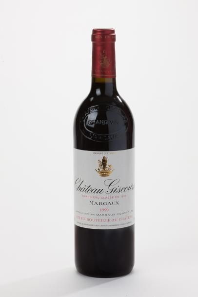 null 3 bouteilles Château Giscours - Margaux GCC - 1 é.l.s./1 é.t. 1999