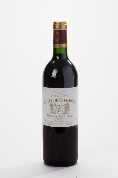 null 1 bouteille Château Côtes de Chambeau
Montagne Saint Emilion AOP - 2 é.l.a....